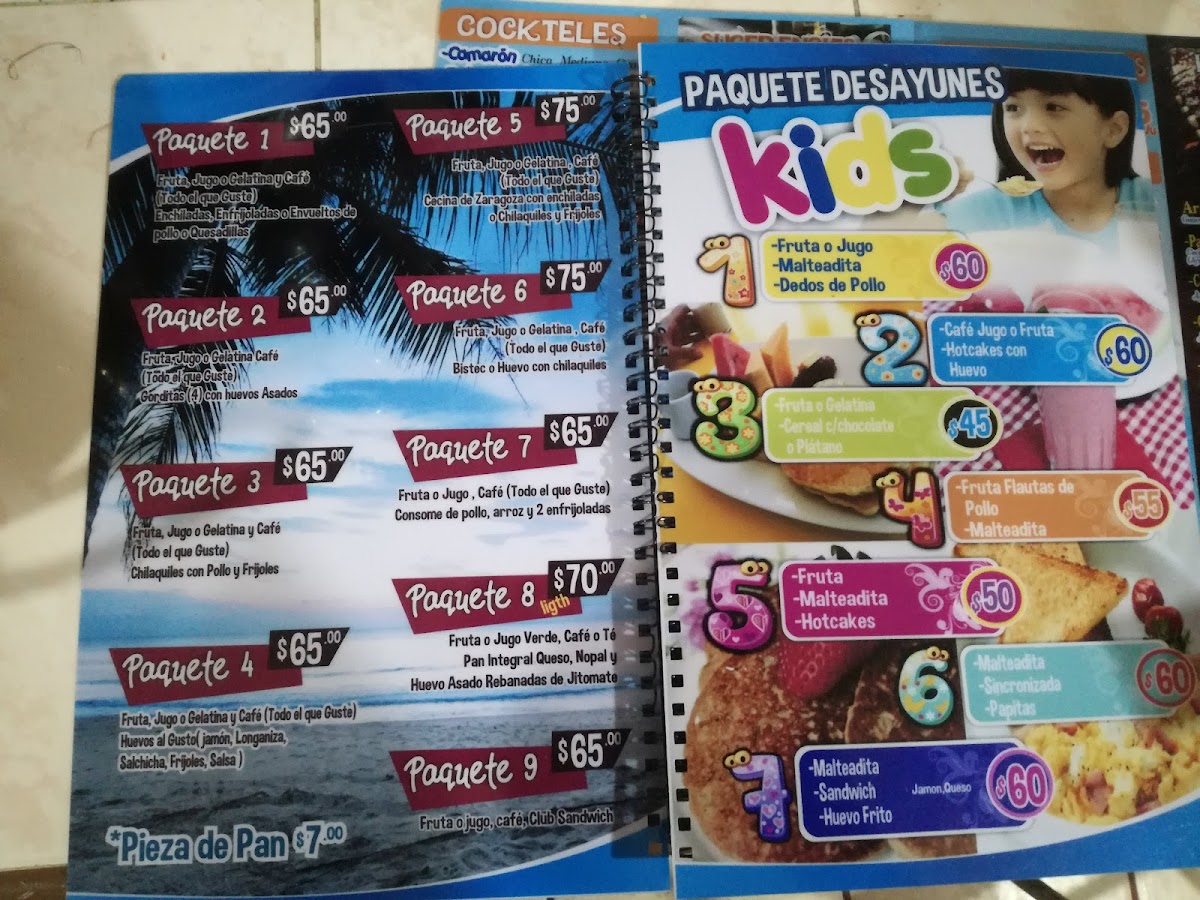 Mariscos Porkys Menu - Image 3